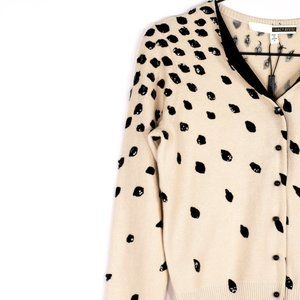 ANTHROPOLOGIE Tracy Reese Crop Sequin Cardigan